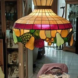 Stained Glass Chandelier
