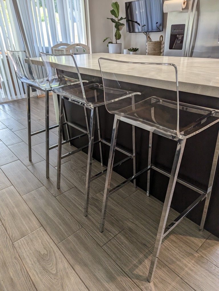 Cb2 clear bar online stools