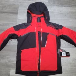 Spyder New With Tag Adult Men SMALL Ski Winter Jacket Coat