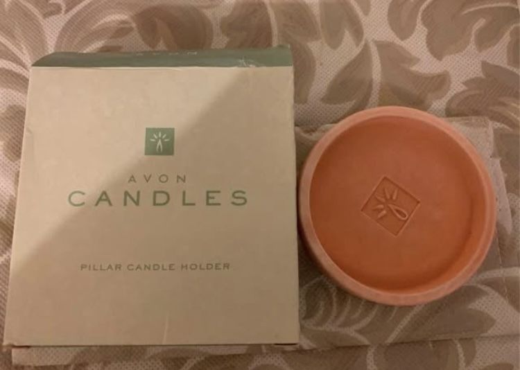 Terracotta Pillar Candle Tray