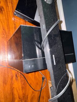 Samsung subwoofer and soundbar