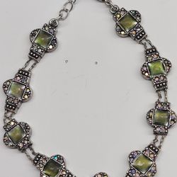 ART DECO INSPIRED RARE ABALONE DESIGNER 