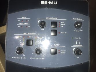 EMU Proteus 0404 Audio Interface