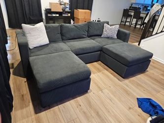 Modular sofa couch 5 piece