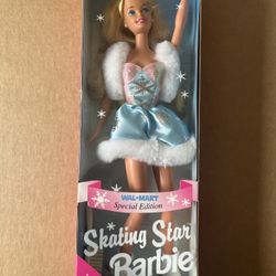 Walmart special edition online skating star barbie