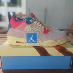Union x Air Jordan 4 Retro Union Guava Ice Sneakers