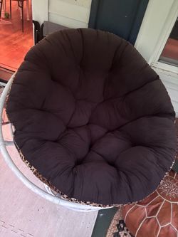 Papasan cushion