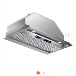 36" Convertible Insert Range Hood
