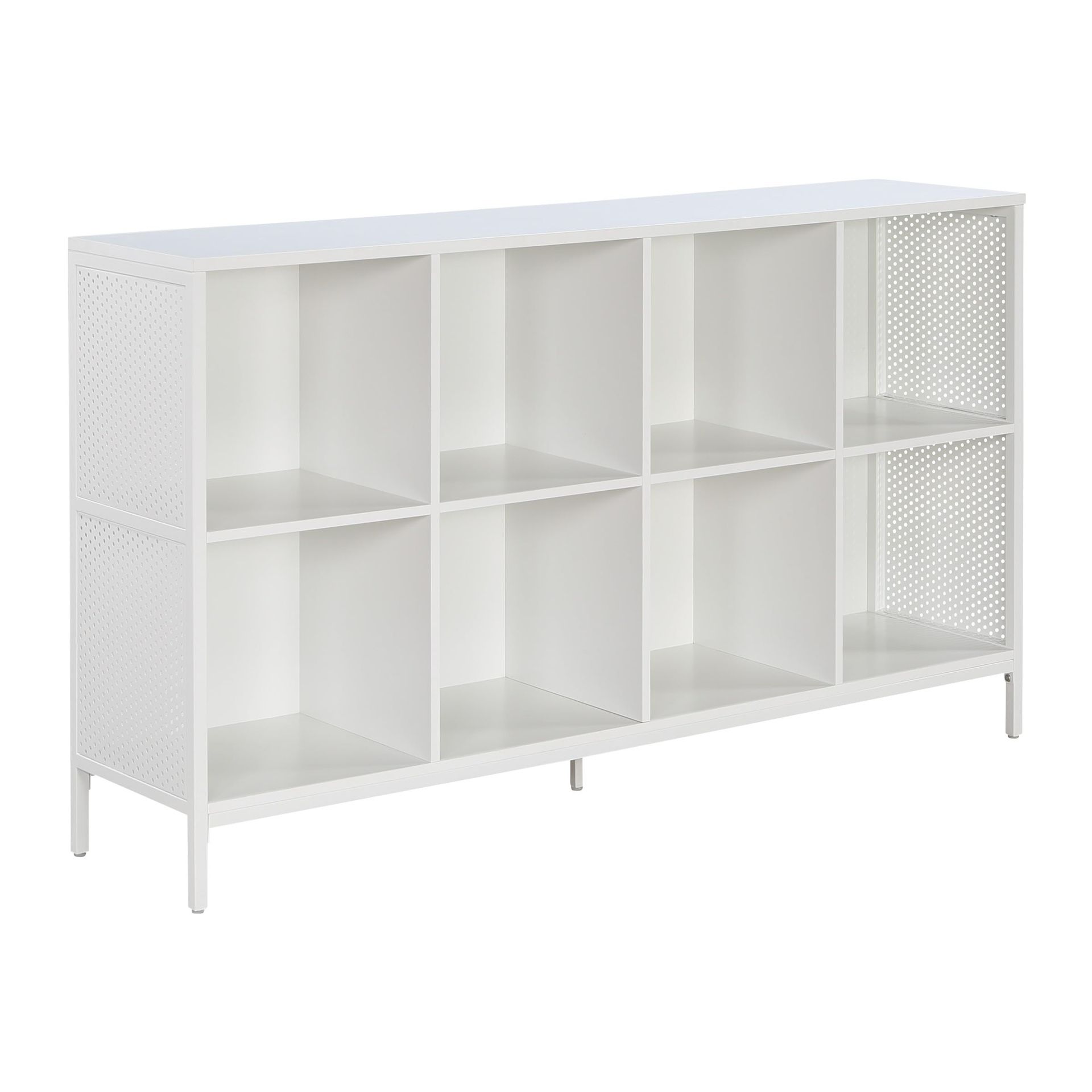 New Modern 8-Cube Storage Bookcase 