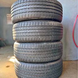 Set 225/55-18 Falken Con El 80% De Vida 