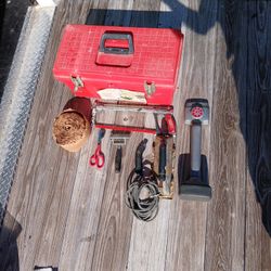 Carpet flooring installation tools.