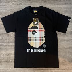 BLACK BURBERRY BAPE