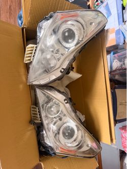 G37 head Lights sedan