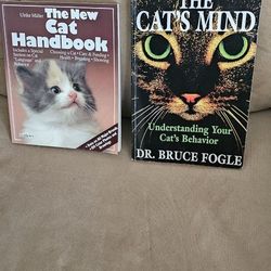 2 Cat Care Books 