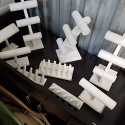 Ring and bracelet display/ 8 pieces