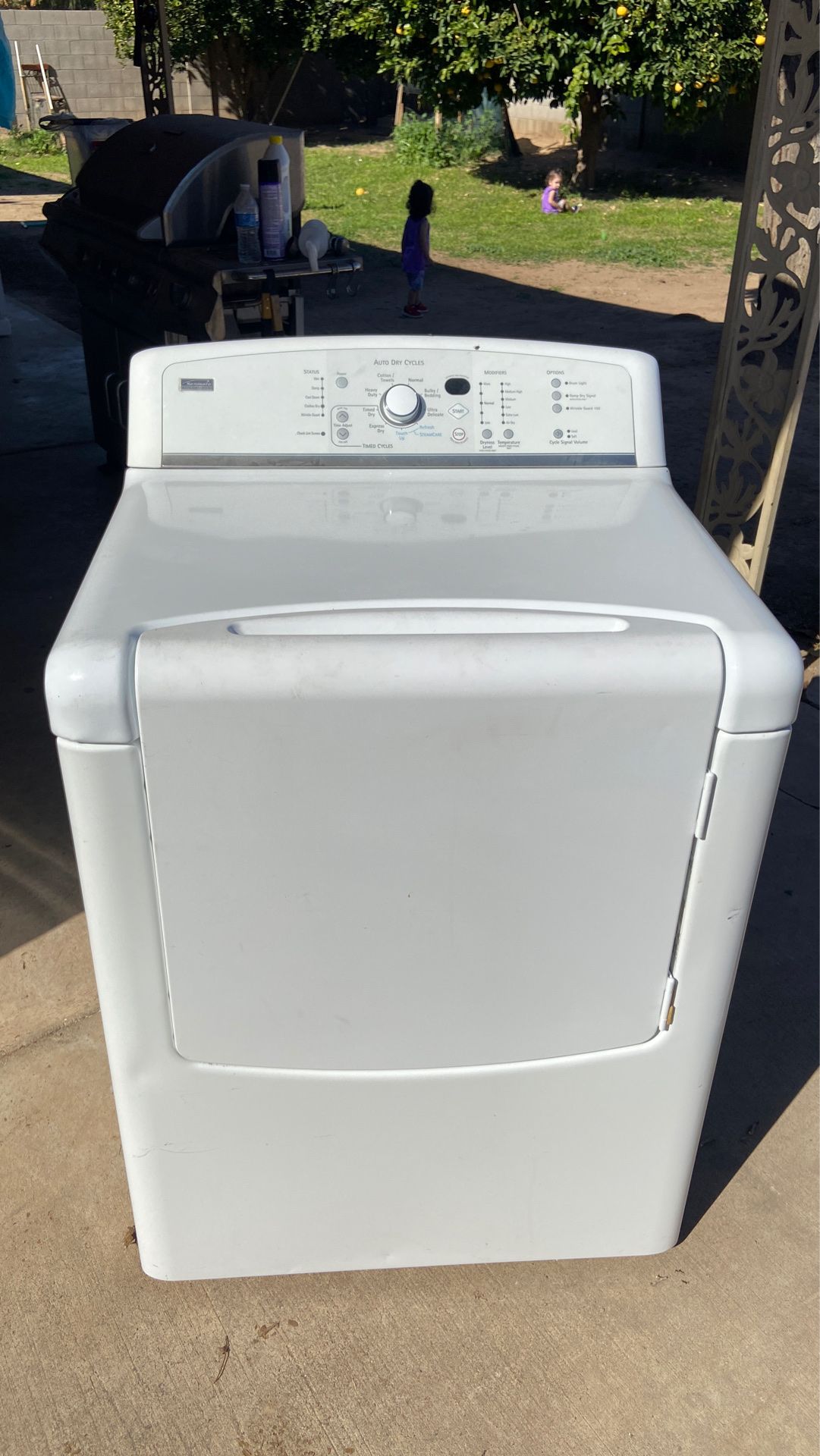 Kenmore elite electric dryer