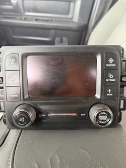 Dodge Ram OEM Uconnect Radio Head Unit