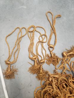 Gold Tassels