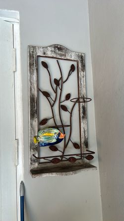 Two Outdoor art pieces