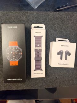 Galaxy Watch Ultra / Galaxy Buds 3 FE