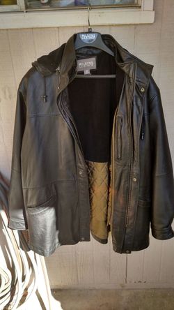 MEN'S BIG AND TALL ( WILSON LEATHER JACKET 3X )