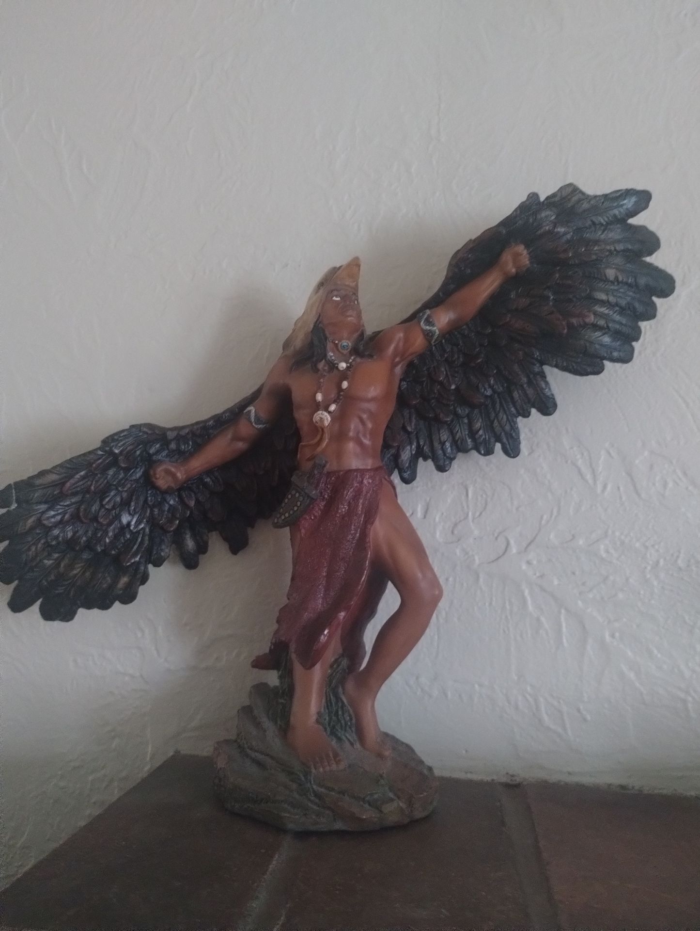 American Indian statue