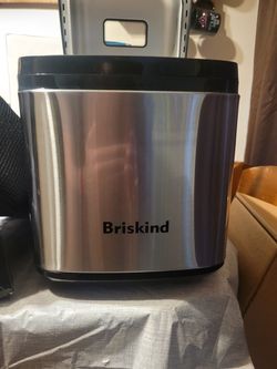 Briskind 19-in-1 Compact Bread Maker Machine, 1.5 lb / 1 lb Loaf Small  Breadmaker with Carrying Handle, Including Gluten Free, Dough, Jam, Yogurt