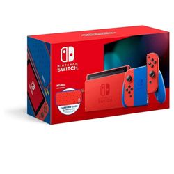 Nintendo Switch Mario Red and Blue Edition