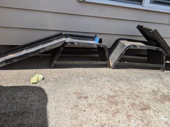 heavy duty steel car ramp, detachable ram