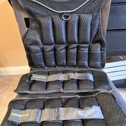 Gold’s Gym 20 lb Weighted Vest + Ankle Weights Set – Workout Training