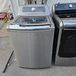 Lg/Kenmore Washer And Dryer Set Electric Topload 