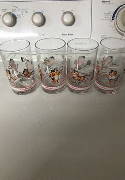 1983 South Korea beer Olympic glasses