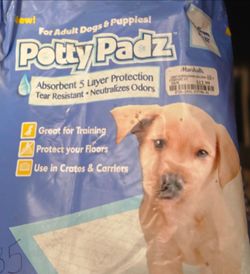 Puppy pads, 37 count