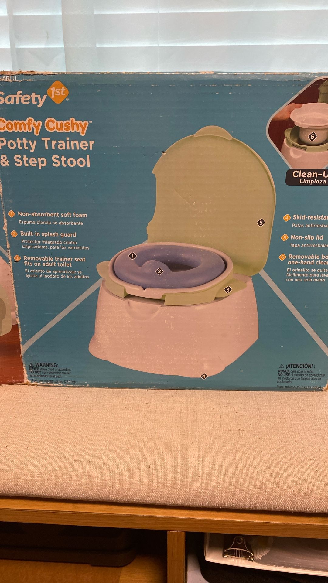 Safety Potty Trainer & Step Stool