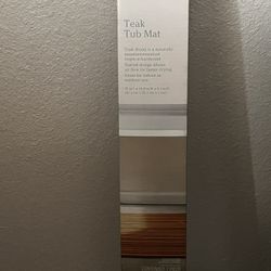 Teak Wood Shower Mat