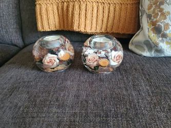 Set Of 2 Gilde Dreamlight Candle Made in Germany.