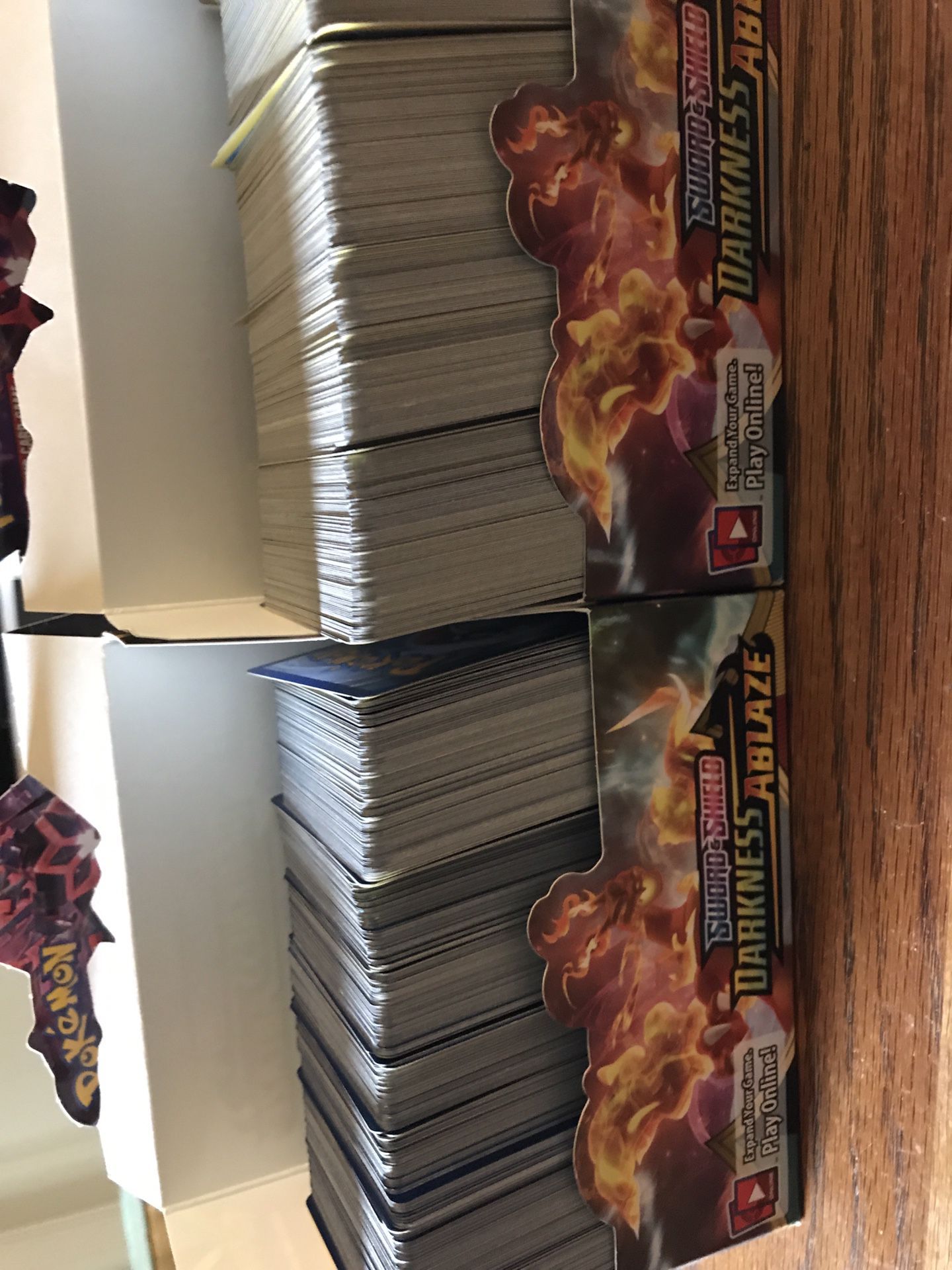 Pokémon darkness ablaze RHA card lot 1000 cards includes rares, holos reverse holos mint condition