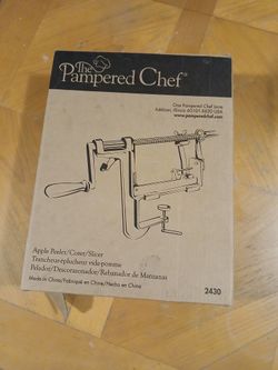 The pampered chef apple/corer/slicer