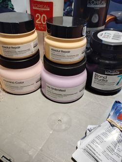 Mixed lot of hair  hair developer and mask all new!