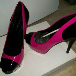 Perfect for that little black dress . Sexy BCBG high heels.
