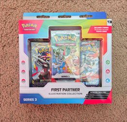 Pokemon First Partner Illustration Collection Series 3