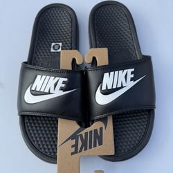 New Nike Benassi Slides Sz 11