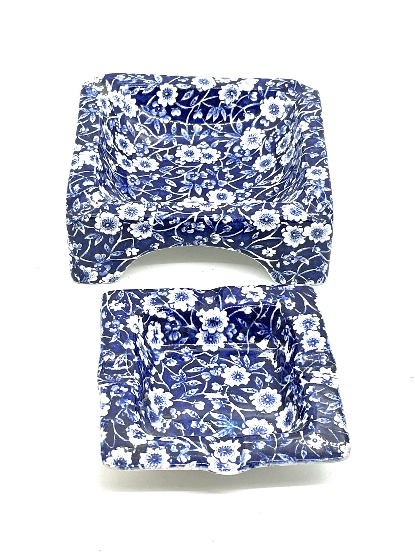 Staffordshire Calico Ashtrays
