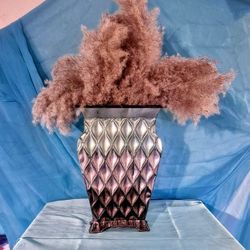 Metal Tri Color Vase