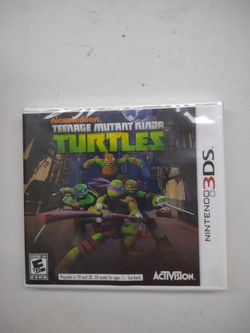 Sealed Tmnt Game For 3ds