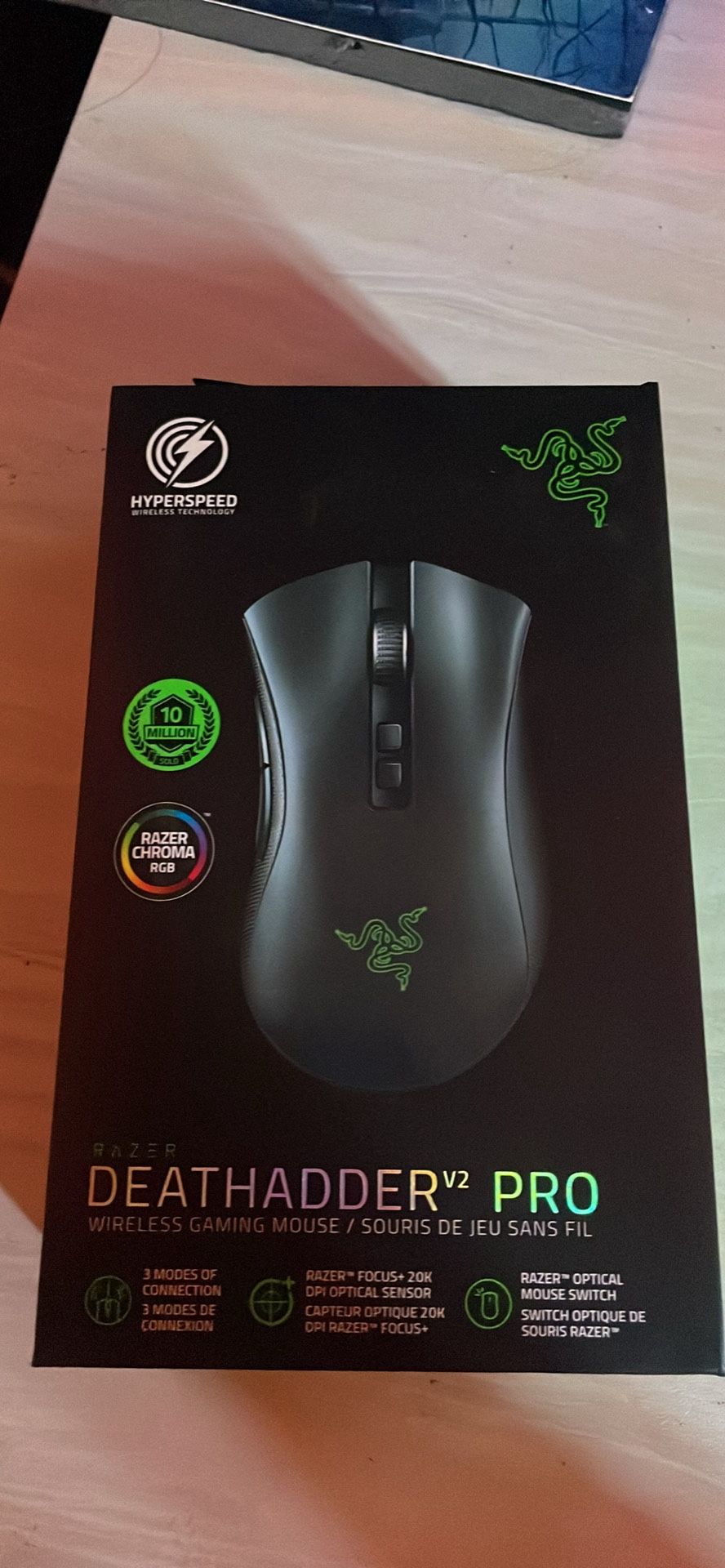 Razer Deathadder V2 Pro wireless 