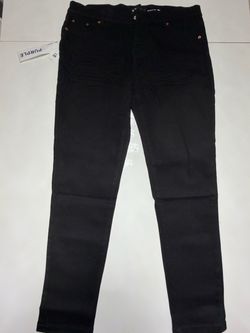 Purple Brand Black Jeans Size 38