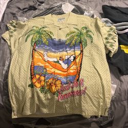 Big Dogs Just Do It Tomorrow Button Up