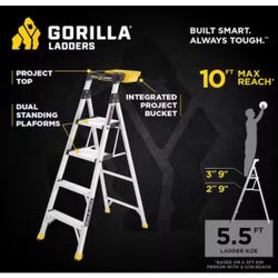 6 foot gorilla ladder