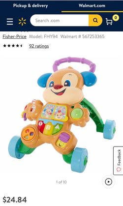 Fisher-price puppy walker